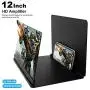 3D Screen Magnifier for Cell Phone, DNSWEZ 12 Phone Screen Enlarger Anti-Blue Light HD Foldable Phone Stand with Universal Screen Amplifier for iPhone Android Smartphone 3D Screen Magnifier for Cell Phone, DNSWEZ 12 Phone Screen Enlarger Anti-Blue Light HD Foldable Phone Stand with Universal Screen Amplifier for iPhone Android Smartphone