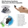 Single Wireless Earphone, EIFER Single Mini Invisible Bluetooth Headset Hands-Free Car Headphone Bluetooth Earbud, Waterproof Earphones for iPhone, Android, Smartphone,Truckers/Truck Drivers