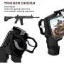 Mobile Game Controller, Gaming Controller L1R1 Trigger for PUBG/Call of Duty/Knives Out, Shooter Sensitive Joystick Gamepad for 4.7-6.5 inch iPhone & Android Phone Mobile Game Controller, Gaming Controller L1R1 Trigger for PUBG/Call of Duty/Knives Out, Shooter Sensitive Joystick Gamepad for 4.7-6.5 inch iPhone & Android Phone