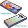 CasemartUSA Phone Case for [LG Stylo 6], [Fuze Series][Navy Blue] Shockproof Defender Transparent Protective Bumper Cover for LG Stylo 6 (Cricket, Boost, Sprint, T-Mobile, Metro, Verizon)