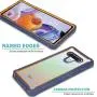 CasemartUSA Phone Case for [LG Stylo 6], [Fuze Series][Navy Blue] Shockproof Defender Transparent Protective Bumper Cover for LG Stylo 6 (Cricket, Boost, Sprint, T-Mobile, Metro, Verizon)