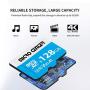 Micro Center Premium 128GB microSDXC Card UHS-I Flash Memory Card C10 U3 V30 4K UHD Video A1 Micro SD Card with Adapter (128GB)