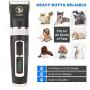 Ceenwes Dog Clippers Heavy Duty Low Noise Rechargeable Cordless Pet Clippers Professional Dog Grooming Clippers with Power Status Dog Grooming Kit with 11 Tools for Dogs Cats Other Animals