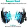 BUTFULAKE GH-1 Gaming Headset for PS4, Xbox One, Xbox One S, PC, Nintendo Switch, Mac, Laptop, Computer, 3.5mm Wired Pro Stereo Over Ear Gaming Headphones with Noise Cancelling Mic, LED Light, Blue BUTFULAKE GH-1 Gaming Headset for PS4, Xbox One, Xbox One S, PC, Nintendo Switch, Mac, Laptop, Computer, 3.5mm Wired Pro Stereo Over Ear Gaming Headphones with Noise Cancelling Mic, LED Light, Blue