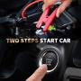 joyroom Jump Starter Battery Pack, [8 Protect TECH] 800A & 12V &15000mAh Car Portable Emergency Power Pack (Up to 7L Gasoline and 5.5L Diesel Engines) with Smart Jumper Cables QC 3.0 USB Output