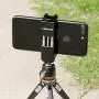 ULANZI Metal Phone Tripod Mount with Hot Shoe Mount Smartphone Video Rig Tripod Mount Adapter ULANZI Metal Phone Tripod Mount with Hot Shoe Mount Smartphone Video Rig Tripod Mount Adapter