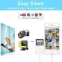 FA-STAR SD Card Reader, Digital Camera Reader Adapter Compatible with iPhone/iPad (Support iOS 13 and Before), Trail Game Camera Viewer Compatible with iPhone/iPad, Plug and Play - White