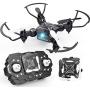 DROCON Mini Drones for Kids, Portable Pocket Quadcopter with Altitude Hold Mode, One-Key Take-Off & Landing, 3D Flips and Headless Mode, Easy to Fly for Beginners