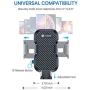 andobil Car Phone Mount Ultimate Smartphone Car Air Vent Holder Easy Clamp Cradle Hands-Free Compatible with iPhone 11/11 Pro/11 Pro Max/8 Plus/8/X/XR/XS/SE Samsung Galaxy S20/S20+/S10/S9/Note 20/10