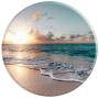 Beach Ocean Sunset Wave - Tropical Sand PopSockets Grip and Stand for Phones and Tablets