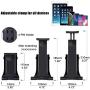 Cup Holder Tablet Mount, Car Cup Mount ipad Holder, Universal Cell Phone Holder for Cars Truck Vehicle Heavy Duty Car Cradle Stand Compatible with iPhone iPad Air Mini Pro Samsung Galaxy Tab