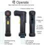 Air Compressor Portable Car Tire Pump Electric Hand Held Pump with 12V Car Charger Digital LED Light, 2000mAh Rechargeable Lithium Battery for Car Bike Motorcycle Tires Ball Inflatable & Deflatable Air Compressor Portable Car Tire Pump Electric Hand Held Pump with 12V Car Charger Digital LED Light, 2000mAh Rechargeable Lithium Battery for Car Bike Motorcycle Tires Ball Inflatable & Deflatable