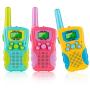 Kids Walkie Talkies 3 KMs Long Range 2 Way Radio 22 Channels for Kid Toys Gifts with Backlit LCD Flashlight Best Gift for Age 3-12 Boys and Girls for Outdoor Adventure Game