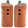 CAMVATE DSLR Wooden Handle Grip with Connector for DV Video Camera Cage(1 Pair) CAMVATE DSLR Wooden Handle Grip with Connector for DV Video Camera Cage(1 Pair)