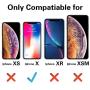 OTOFLY for iPhone X Case, [Silky and Soft Touch Series] Premium Soft Silicone Rubber Full-Body Protective Bumper Case Compatible with Apple iPhone X(ONLY) - Black