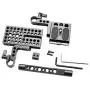 SMALLRIG Camera Cage for Small-Sized Cameras, for Panasonic GH5, GH4, GH3, for Sony A7II, A7SII, for Fujifilm X-T2, for Canon EOS series-1658 SMALLRIG Camera Cage for Small-Sized Cameras, for Panasonic GH5, GH4, GH3, for Sony A7II, A7SII, for Fujifilm X-T2, for Canon EOS series-1658