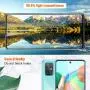 [2+2 Pack] UniqueMe Camera Lens Protector and Screen Protector for Samsung Galaxy A71 4G / 5G,Termperd Glass [Easy Installation Frame] HD Clear [Anti-Scratch] [Bubble Free]