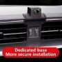 LUNQIN Audi A6 A7 2019-2020 Car Phone Holder Auto Accessories Navigation Bracket Interior Decoration Mobile Cell Phone Mount