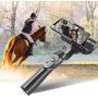 Acouto 3 Axis Stabilizer for Cameras,H4 3 Axis Handheld Anti-shake Mobile Phone Gimbal Stabilizer for Cellphone Action Camera