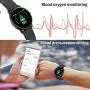 RUNDOING Smart Watch for Android Phones, 1.3 Inch Color Screen Fitness Tracker Activity Tracker, Heart Rate Monitor Fitness Watch,Compatible with iOS and Android