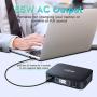 Laptop Power Bank, RYOKO 27000mAh Portable battery Charger with AC 85W Output, Dual USB and Type-C Phone Charger Battery Pack, High-Speed Portable Charger for iPhone Laptop Tablet Camera and Nintendo.