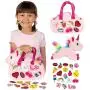 Little Jupiter Pet Plush Bag Purse Set with 18pc Removable Patch Set & Pink & Rainbow Details (Pink Unicorn) - Unicorn Stuffed Animals for Girls - Cute Unicorn Gifts - Cute Toy Plushies - Girls Toys