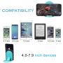 Cell Phone Stand, 6pack Portable Foldable Desktop Cell Phone Holder Adjustable Universal Multi-Angle Cradle for Desk Tablet iPad Mini iPhone X/8/7 Plus/7/6s/6 Samsung Galaxy, Black, White, Blue