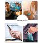 KANGYA iPhone XR Case, Slim Thin Hybrid Hard PC Soft Rubber Drop Protection Shockproof Bumper Glow in The Dark Anti-Scratches Non-Slip Phone Case Cover for 6.1 Inch iPhone XR 2018, Mandala in Galaxy