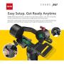 Zhiyun Crane M2 Crane-M2 Gimbal [Official Dealer], 3 Axis Handheld Gimbal for Mirrorless Cameras/Smartphone/Action Cameras for Sony A6000/A6300/A6400/A6500/Canon M6/G7 X Mark II, for GoPro Hero 7/6/5