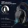 Jeecoo N13 Stereo Gaming Headset PS4 3.5mm Over Ear Gaming Headphones with Microphone - Lightweight Frame Compatible with PC, Laptop, Xbox One Controller Jeecoo N13 Stereo Gaming Headset PS4 3.5mm Over Ear Gaming Headphones with Microphone - Lightweight Frame Compatible with PC, Laptop, Xbox One Controller
