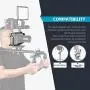 Neewer Camera Cage Compatible with BMPCC 4K and 6K Blackmagic Design Pocket Cinema Camera 4K and 6K with Quick Shoe Plate and Cold Shoe Neewer Camera Cage Compatible with BMPCC 4K and 6K Blackmagic Design Pocket Cinema Camera 4K and 6K with Quick Shoe Plate and Cold Shoe
