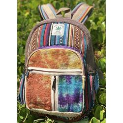 Unique Tie-dye Mini Hemp Backpack Small Back Pack Boho Backpack 100% Core Hemp| 100% VEGAN | Handmade with Love.