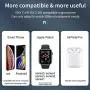 Houkoli Wireless Charger 3 in 1, Dual 10W Fast Wireless Charging Pad, for Apple iWatch Series 5/4/3/2/1, AirPods, iPhone 11/XS MAX/XR/XS/X/8/8 Plus, Samsung Galaxy S20/S10/S9/S8 All Qi-Enabled Phones