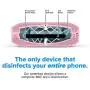 PhoneSoap 3 UV Smartphone Sanitizer & Universal Charger | Patented & Clinically Proven UV Light Disinfector | (Orchid)