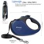 Peteast Retractable Dog Leash, 360° Tangle Free, Heavy Duty 10/16 ft Pet Walking Leash for X-Small/Small/Medium/Large Dog or Cat with One-Handed Brake/Pause/Lock