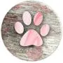 Cell Phone Holder Pop Out Knob Dog Paw Print Light Pink Cute PopSockets Grip and Stand for Phones and Tablets Cell Phone Holder Pop Out Knob Dog Paw Print Light Pink Cute PopSockets Grip and Stand for Phones and Tablets
