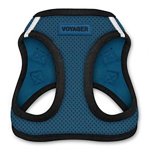 Voyager Step-in Air Dog Harness - All Weather Mesh, Step in Vest Harness for Small and Medium Dogs by Best Pet Supplies