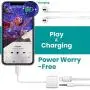 [Apple MFi Certified] Lightning to 3.5 mm Headphone Adapter Dual Ports Dongle Charger Jack&AUX Audio 3.5 mm Earphone Accessory,for iPhone 11/11 Pro/X/8,7 Plus/8 Plug and Play Support All iOS System