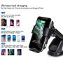 Wireless Car Charger,15W Auto-Clamping Qi Fast Charging Car Mount,Windshield Dash Air Vent Phone Holder Compatible iPhone 11/11Pro/11Pro Max/Xs Max/XS/XR/X/8/8P,Samsung S10/S10+/S9/S9+/S8/S8+,etc