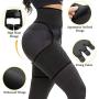 3-in-1 High Waist Trainer Thigh Trimmer Fitness Weight Butt Lifter Slimming Support Belt Hip Enhancer Shapewear Thigh Trimmers for Women