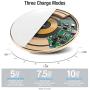 TOZO W1 Wireless Charger Ultra Thin Aviation Aluminum CNC Unibody Fast Charging Pad Gold (NO AC Adapter)