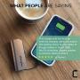myCharge Portable Charger with Built in Cables [iPhone Lightning + USB C] 3350 mAh Hub Universal Mini | Small Pocket Size Lipstick Ultra Slim Power Bank | Lightweight Compact External Battery Pack