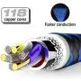 USB C Cable,XIAE 5Pack (3/3/6/6/10FT) USB-A to Type C Nylon Braided Fast Charging Cable Aluminum Housing Compatible with Samsung Galaxy S10 S9 Note 9 8 S8 Plus,LG V30 V20 G6,Huawei P30/P20-Navy&Blue USB C Cable,XIAE 5Pack (3/3/6/6/10FT) USB-A to Type C Nylon Braided Fast Charging Cable Aluminum Housing Compatible with Samsung Galaxy S10 S9 Note 9 8 S8 Plus,LG V30 V20 G6,Huawei P30/P20-Navy&Blue