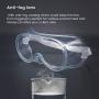 Magicare Protective Goggles, Safety Goggles for Chemical, Lab, Workplace. Anti-Fog High Impact Resistance Crystal Clear Eye Shield Goggles Over Glasses Surgical Eyewear Eye Protectors