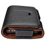 Yuzihan Premium Genuine Leather Holster Fit for iPhone 11 iPhone 11 Pro Max Holster iPhone Xs Max Holster 8 Plus 7 Plus 6 Plus Belt Holster Pouch Fit for Phone with Slim Case On