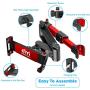 Tablet Holder for Car Mount, DM Car Headrest Holder for Tablet Headrest Car Tablet Holder Compatible with iPad/Samsung Galaxy Tabs/Amazon Kindle Fire HD/Microsoft Surface/4.7-12.9" Cell Phones (Red)
