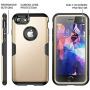 YOUMAKER Case for iPhone 8 & iPhone 7, Full Body Rugged with Built-in Screen Protector Heavy Duty Protection Slim Fit Shockproof Cover for Apple iPhone 8 (2017) 4.7 Inch