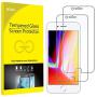 JETech Screen Protector for Apple iPhone 8 and iPhone 7, 4.7-Inch, Case Friendly, Tempered Glass Film, 2-Pack