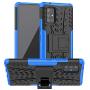 SKTGSLAMY Galaxy A71 5G Case,Samsung A71 5G Case,[NOT fit A71 5G UW Verizon] [Shockproof] Tough Rugged Dual Layer Protective Case Hybrid Kickstand Cover for Samsung Galaxy A71 5G (Blue)