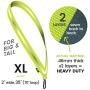 MOONSASH – USA Patented Hi-Visibility Reflective Sash > Reversible, Durable, Versatile, Stylish, No-Fuss Night Safety Gear for Men, Women & Kids > in Neon Yellow-Green & Midnight Black